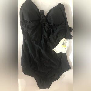 One piece black swimsuit NWT